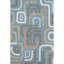 Tapis Mid-Century de qualité supérieure lavable à la machine Villers AMF2551-928361237-928361245