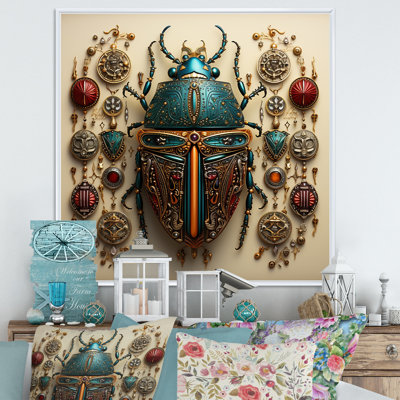 Mystical Beetle 1 - Insects & Bugs Wall Art