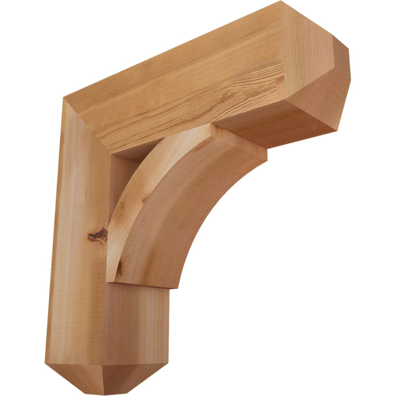 Support pour artisan Thorton, Cèdre rouge de l'Ouest (lisse), H 20 po x l 6 po x P 20 po