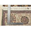 Tapis olive / orange en laine noué à la main de conception unique 3 pi 1 po x 5 pi New Age