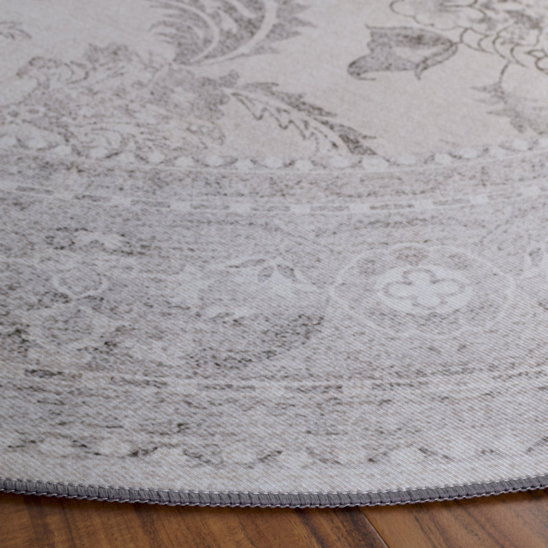 Tucson 219 Performance Machine Washable Oriental Rug, Round 6'
