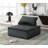 Velvet 3 Pc Sectional Sofa Ottoman