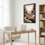 «Layered Canyon River in Earth Tones», art mural sur toile-133910892