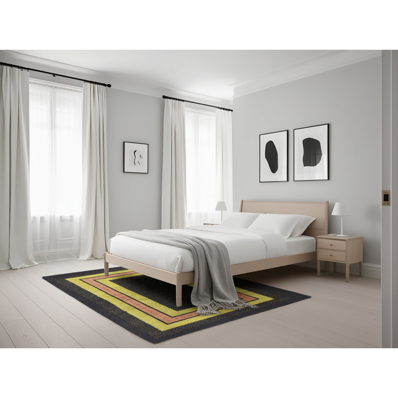 Abstract Indoor Rug, Rectangle 5' x 7'