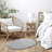Yirddeo Bath Mat Oval Rug With Pom, Boho Rugs For Bedroom And Bathroom With Non Slip-810954223-810954220