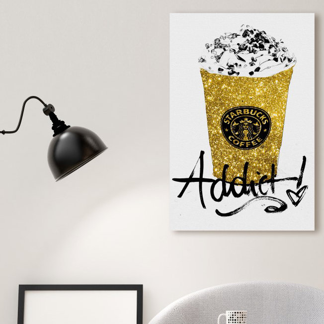 Glitter carburant - impression sur toile tendue, H 30 po x l 20 po, Toile tendue