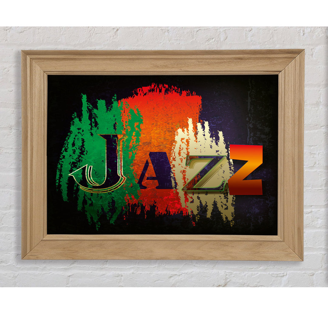 Jazz 1 - Einzelne Bilderrahmen Kunstdrucke