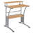 Calles Metal Base Computer Desk-1106206190