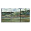 Charing Cross Bridge, 1899, reproduction sur toile 3 pièces-95011544