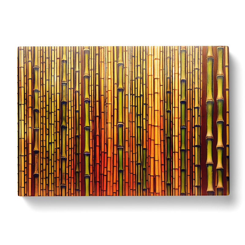 Admirable Bamboo Forest - Wrapped Canvas, 40cm H x 60cm W x 3cm D