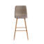 Ensemble de 2 tabourets de bar Corrigan Studio® Eila, revêtement en tissu, pieds en métal-1708279778