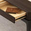 Home desk for office resistant to bumps with drawe