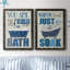 «Bubble Bath», ensemble de 2 encadrements d'art textuel sur toile-109573009-109573013