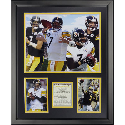 Cadre photo « pittsburgh aciers-roethlisberger collage » NFL