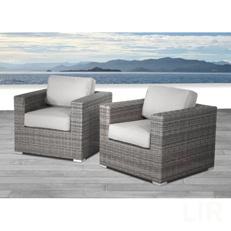 Comfortable Patio Chair With Cushions - Fully Assembled, Chair