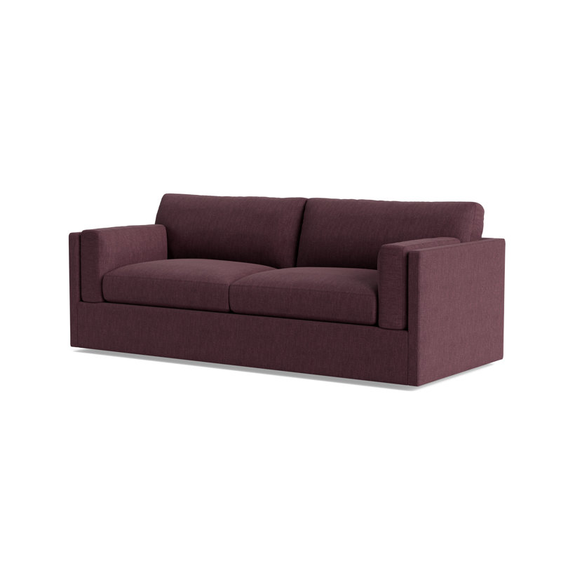 Fairfax Sofa (85"), Performance Weave - Aubergine