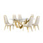 Ensemble de salle à manger rectangulaire L 78 po x l 42 po Keori-863061950-863061949-863060761