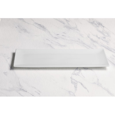 PANORAMA Premium Porcelain Rectangle Plate, 11.4x5.7"