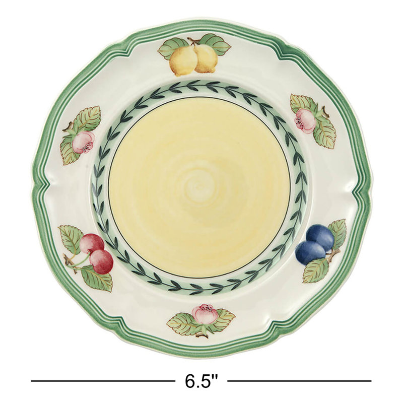 Assiette à hors-d'œuvre de 6,5 po Villeroy & Boch French Garden Fleurence