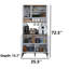 Garde-manger de 36 po de largeur pour rangement et rangement de cuisine