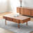 47.24"Ancient-style simple solid wood rectangular coffee table