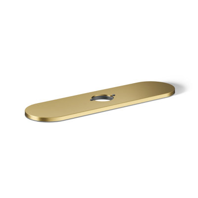 Tone Three-Hole Kitchen Faucet Escutcheon