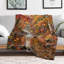 Jeté en flanelle Autumn Maple Stream-134404862