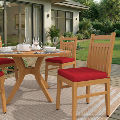 Sunbrella Indoor/Outdoor Dining Chair Cushion