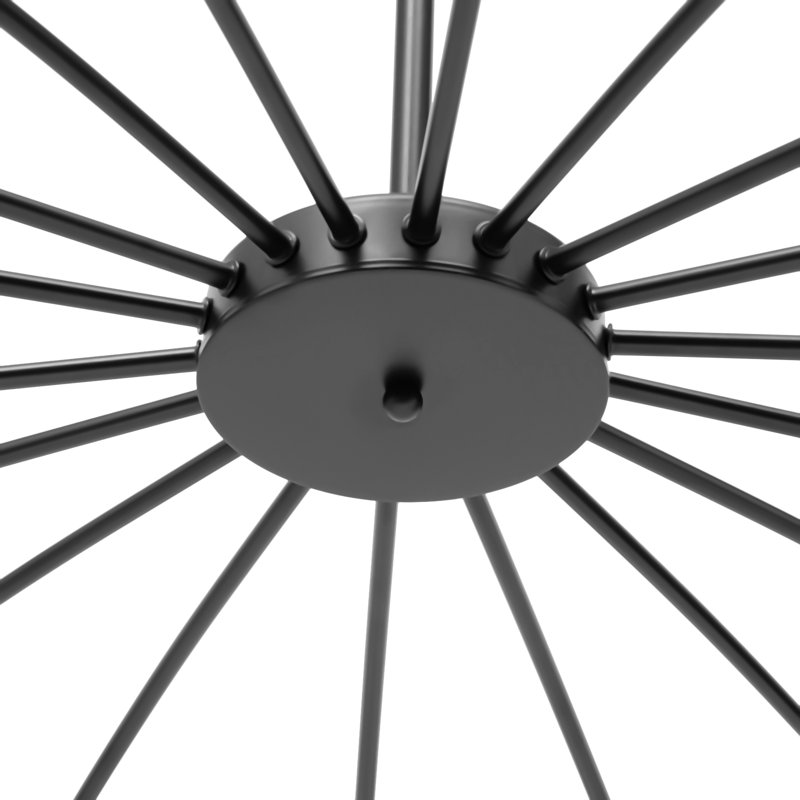 Luminaire suspendu en métal 57 po