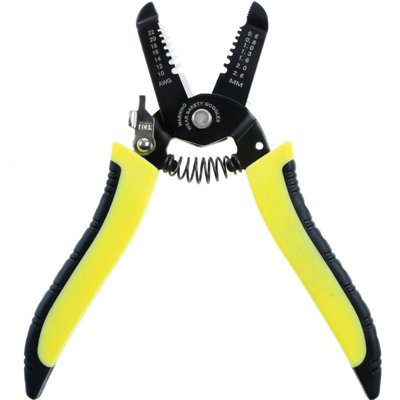 Velvet pile Pro Wire Cable Striper Cutter Stripper Crimper Pliers Terminal Electrical Tool