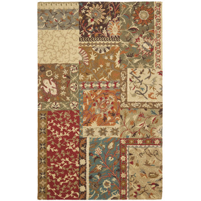 Roslyn Wool Pile Floral Rug