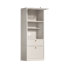 Grand garde-manger autoportant blanc chaud de 71 po avec portes, tablettes réglables, tiroir et ensemble anti-basculement pour rangement de cuisine E1-879128975