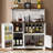 Thoryn 40.16 " L Bar Cabinet