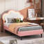 Rachelle 90X200cm PU Upholstered Princess Bed With LED Lighting