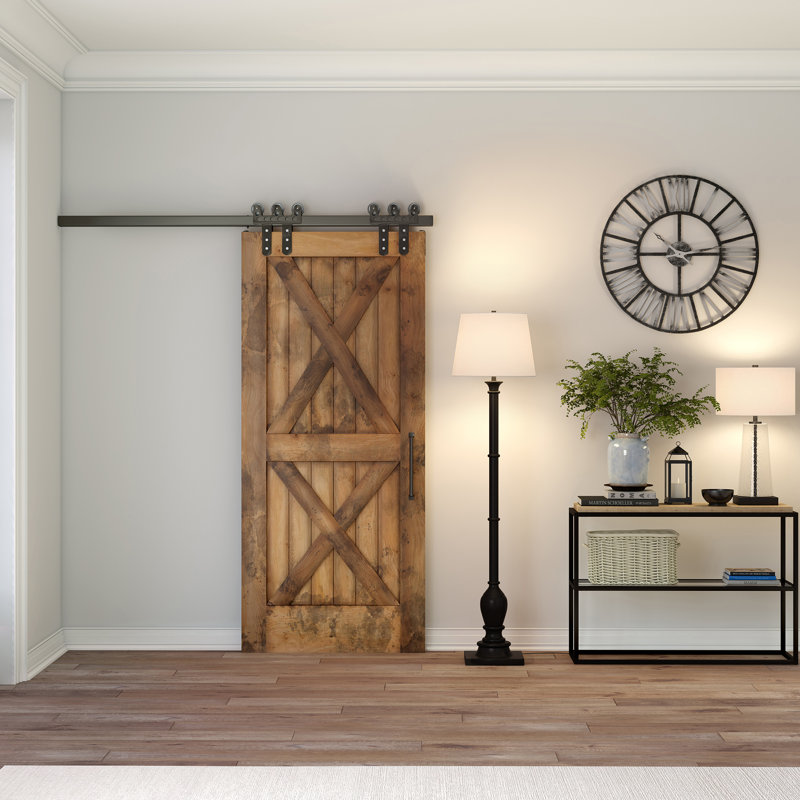 Minnie 68'' Blackened Bronze Traditional Floor Lamp with Outlet