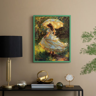 «WOMEN Series DCCCLXVII», reproduction encadrée - bois massif