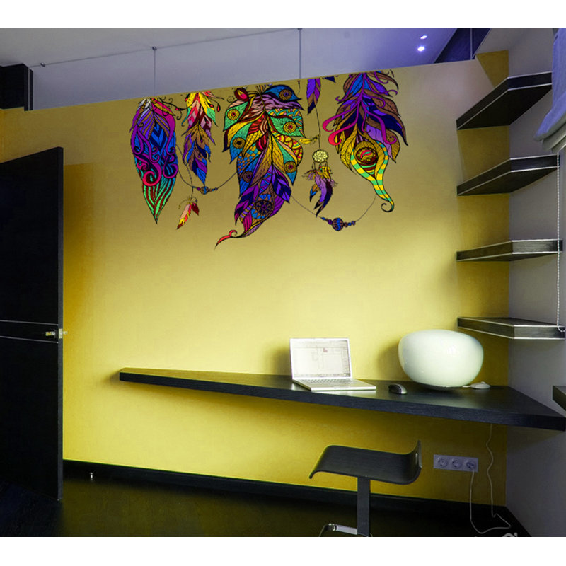 Abstract Wall Decal, 33" H x 59" W