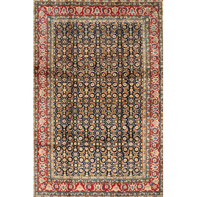 Tapis brun/beige traditionnel