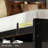 Easy Assembly King Size Bed Frame With Led Light &charging Station, Metal Platform Bed With 2-tier Shelves & Under Bed Storage, Upholstered Headboard&footboard, Noise Free, Black + Gray-579301612