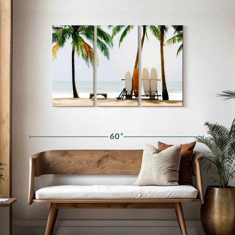Senne Surfing Haven, 28" H x 45" W