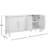 Sackett 71" Reclaimed Wood 4-Door Sideboard