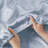 6 PCS  Luxury Sheet Set Blue-124094825
