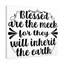 Blessed 1 Piece Wrapped Canvas Wall Art-941557294