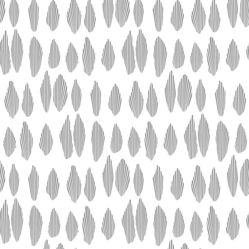 Rouleau de papier peint L 10 pi x 24 po Lomé Cascade, Gris anthracite, Paper