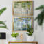 «Evergreen Forest», ensemble de 2 reproductions sur toiles encadrées-917619946-917619945-917670244
