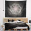 Tapisserie florale arrondie-28486070