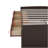 Brona Full Size Wooden Captain Bed with Built-in Bookshelves, Three Storage Drawers and Trundle-831888004