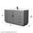 Beckett TK 60'' Single Bathroom Vanity with Cultured Marble Top-98285541-98285538-98285535