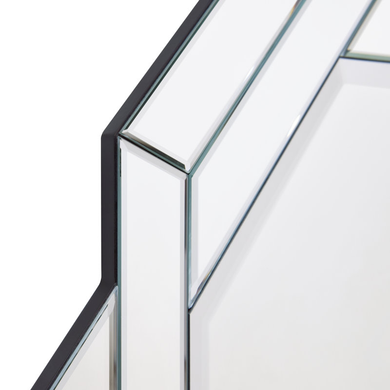 Miroir biseauté octogonal, 24 po x 24 po