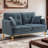 Nathaneil Fabric 56.8'' Reception Loveseat-307033624